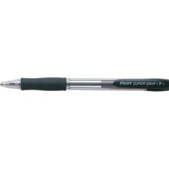 PILOT - PENNA A SFERA A SCATTO SUPER GRIP NERA (F): vendita online PILOT - PENNA A SFERA A SCATTO SUPER GRIP NERA (F) in offerta
