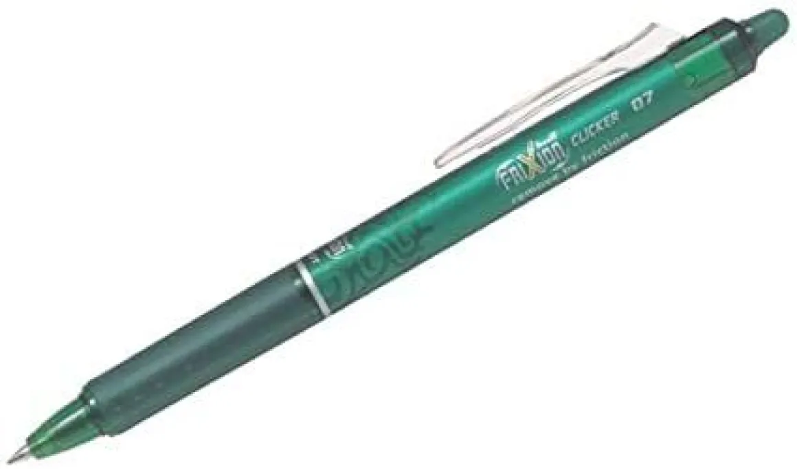 PILOT - PENNA A SFERA FRIXION BALL CLICKER VERDE: vendita online PILOT - PENNA A SFERA FRIXION BALL CLICKER VERDE in offerta