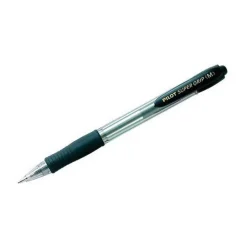 Pilot super grip sfera media colore Nero