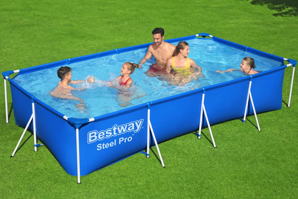 PISCINA STEEL PRO FRAME DI CM 400X211 E H 81