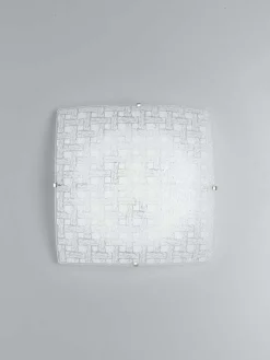 PLAFONIERA A LED PAMELA 40X40CM - 230V 28W 4000K 2000lm: vendita online PLAFONIERA A LED PAMELA 40X40CM - 230V 28W 4000K 2000lm in offerta