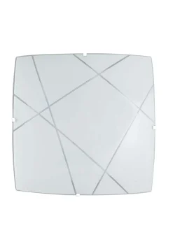 PLAFONIERA A LED ALEXIA BIANCA 40X40CM - 24W 4000K 1820lm: vendita online PLAFONIERA A LED ALEXIA BIANCA 40X40CM - 24W 4000K 1820lm in offerta
