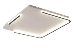 PLAFONIERA A LED PAIGE Q BIANCO/NERO 50X50CM - 44W: vendita online PLAFONIERA A LED PAIGE Q BIANCO/NERO 50X50CM - 44W in offerta