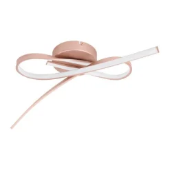 PLAFONIERA A LED PALOZZA ROSA L70.5 H12.5CM - 2X1500lm 3000K 2X11W: vendita online PLAFONIERA A LED PALOZZA ROSA L70.5 H12.5CM - 2X1500lm 3000K 2X11W in offerta