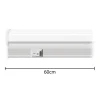 PLAFONIERA A LED - T5 60CM 4000K 9W 780LM : vendita online PLAFONIERA A LED - T5 60CM 4000K 9W 780LM in offerta