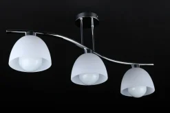 PLAFONIERA CANDICE SATINATO BIANCO - 3XE27 MAX 42W: vendita online PLAFONIERA CANDICE SATINATO BIANCO - 3XE27 MAX 42W in offerta