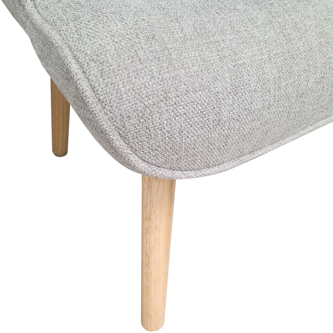 POLTRONA CON POUF FIORELLA IN TESSUTO TORTORA: vendita online POLTRONA CON POUF FIORELLA IN TESSUTO TORTORA in offerta