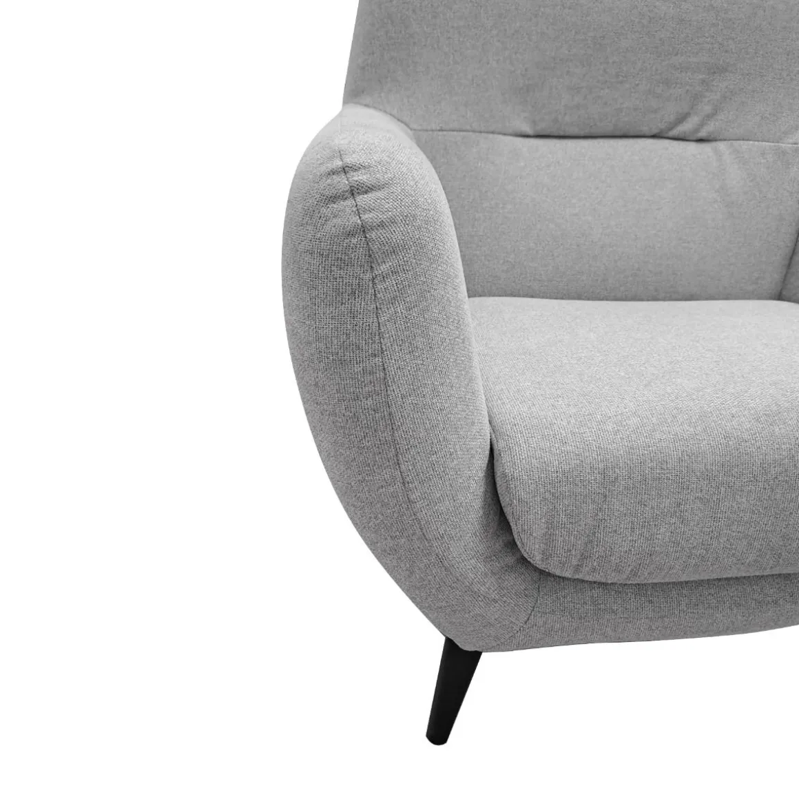POLTRONA EMMA IN TESSUTO GRIGIO CHIARO: vendita online POLTRONA EMMA IN TESSUTO GRIGIO CHIARO in offerta