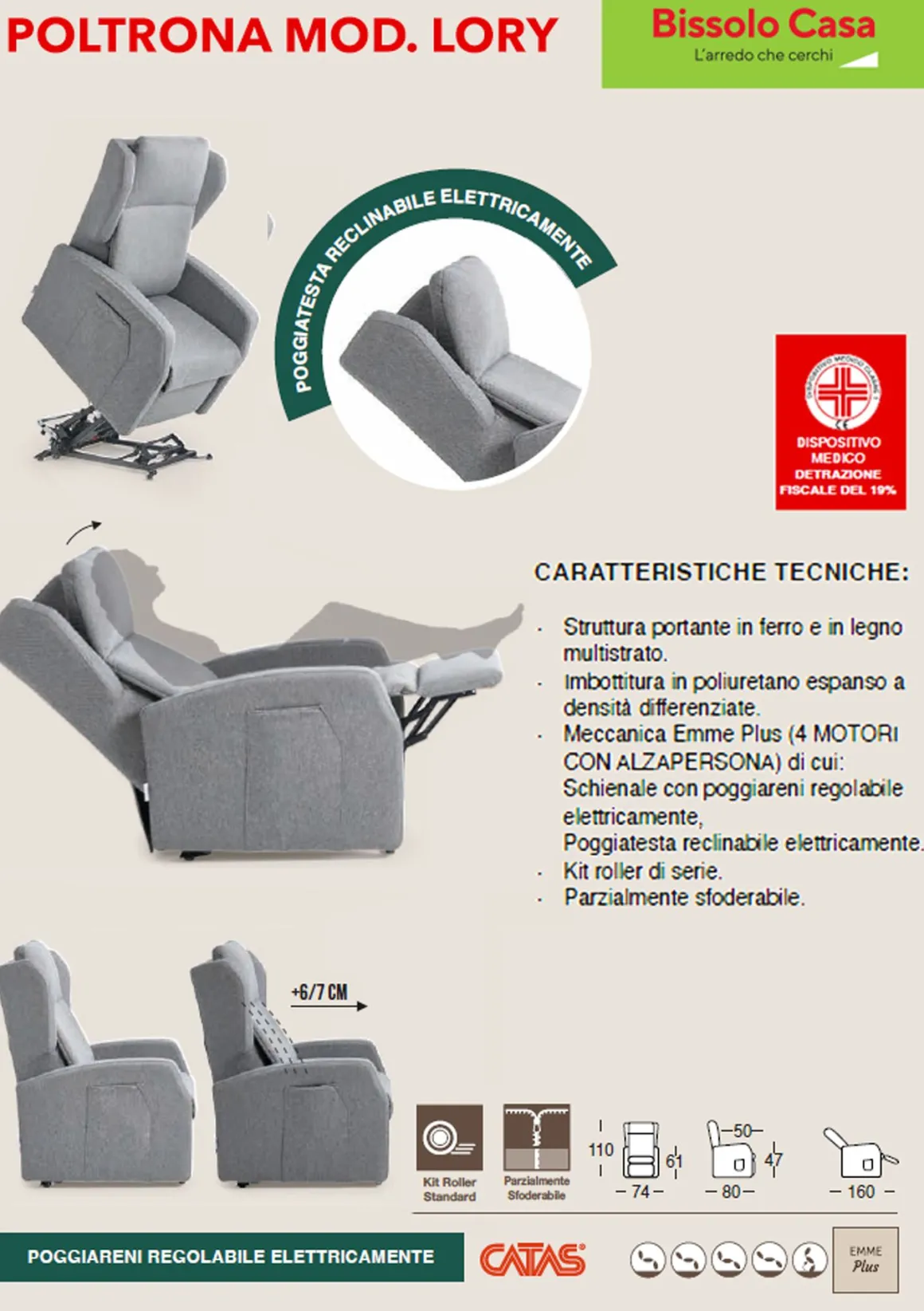 POLTRONA LORY RELAX 4 MOTORI ELETTRICI CON PRESIDIO MEDICO: vendita online POLTRONA LORY RELAX 4 MOTORI ELETTRICI CON PRESIDIO MEDICO in offerta