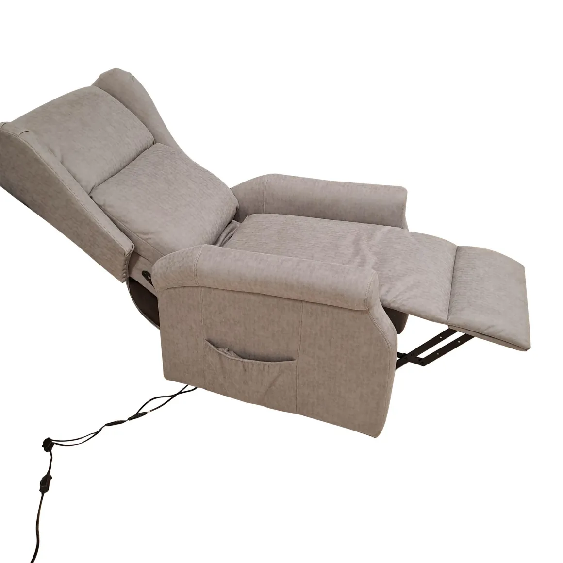 POLTRONA RELAX 2 MOTORI ELETTRICI IN TESSUTO BEIGE: vendita online POLTRONA RELAX 2 MOTORI ELETTRICI IN TESSUTO BEIGE