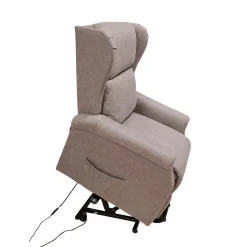 POLTRONA RELAX 2 MOTORI ELETTRICI IN TESSUTO BEIGE: vendita online POLTRONA RELAX 2 MOTORI ELETTRICI IN TESSUTO BEIGE