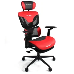 POLTRONA UFFICIO GAMING ROSSA E NERA : vendita online POLTRONA UFFICIO GAMING ROSSA E NERA in offerta