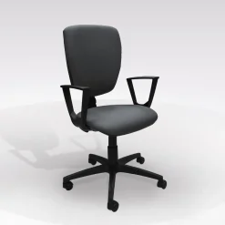 POLTRONA UFFICIO SURF GRIGIO SCURO: vendita online POLTRONA UFFICIO SURF GRIGIO SCURO in offerta