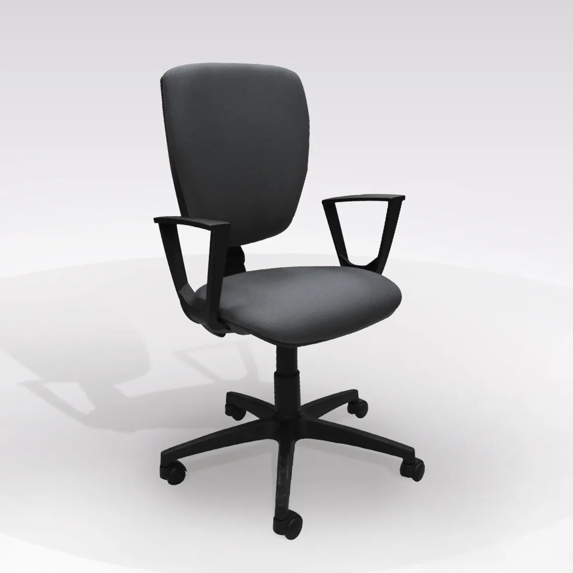POLTRONA UFFICIO SURF GRIGIO SCURO: vendita online POLTRONA UFFICIO SURF GRIGIO SCURO in offerta