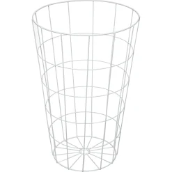 PORTABIANCHERIA METALLO BIANCO CON FODERA E COPERCHIO 42LT 38,5X38,5X57CM: vendita online PORTABIANCHERIA METALLO BIANCO CON FODERA E COPERCHIO 42LT 38,5X38,5X57CM in offerta