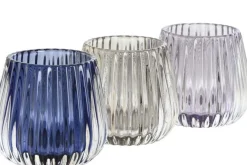 PORTACANDELE IN CRISTALLO D 8 H 7.5CM ASSORTITO: vendita online PORTACANDELE IN CRISTALLO D 8 H 7.5CM ASSORTITO in offerta