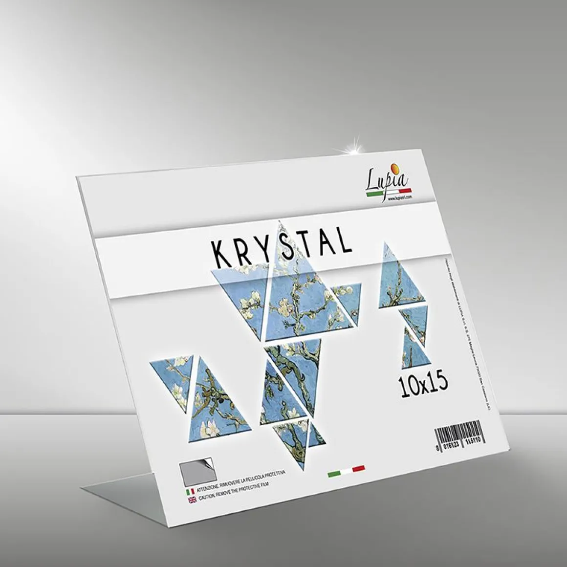 PORTAFOTO ORIZZONTALE KRISTAL IN PLEXIGLASS TRASPARENTE 10X15CM : vendita online PORTAFOTO ORIZZONTALE KRISTAL IN PLEXIGLASS TRASPARENTE 10X15CM in offerta
