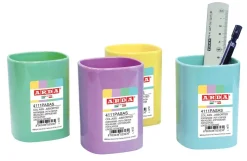 Portapenne colorato a forma di bicchiere in vendita online: portapenne, keep colour pastel