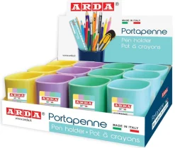 Portapenne colorato a forma di bicchiere in vendita online: portapenne, keep colour pastel