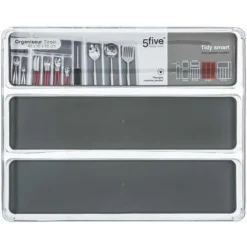 PORTAPOSATE IN PLASTICA 3 SCOMPARTI 32X40 H. 4.7CM
