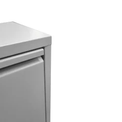 PORTARIFIUTI CM 60X25X92 IN METALLO GRIGIO: vendita online PORTARIFIUTI CM 60X25X92 IN METALLO GRIGIO in offerta