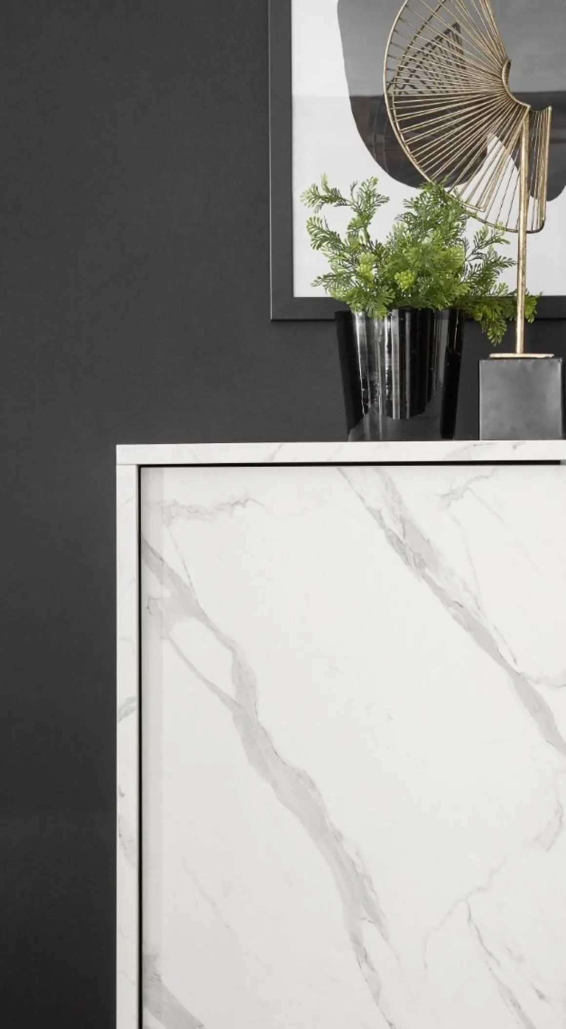 PORTA TV CARRARA EFFETTO MARMO BIANCO: vendita online PORTA TV CARRARA EFFETTO MARMO BIANCO in offerta