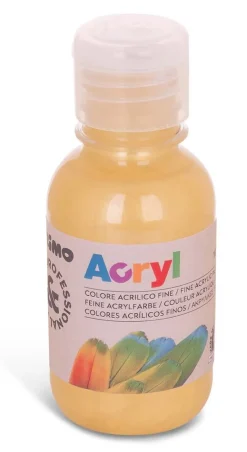 PRIMO - BOTTIGLIA COLORE ACRILICO 125ML ORO : vendita online PRIMO - BOTTIGLIA COLORE ACRILICO 125ML ORO in offerta