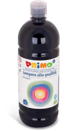 PRIMO - BOTTIGLIA TEMPERA LIQUIDA 1000ML NERO: vendita online PRIMO - BOTTIGLIA TEMPERA LIQUIDA 1000ML NERO in offerta