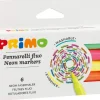PRIMO - CONFEZIONE 6PZ PENNARELLI FLUO COLORI ASSORTITI: vendita online PRIMO - CONFEZIONE 6PZ PENNARELLI FLUO COLORI ASSORTITI in offerta