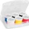 PRIMO - SET 6 TEMPERA DITA IN VASETTO DA 100GR: vendita online PRIMO - SET 6 TEMPERA DITA IN VASETTO DA 100GR in offerta