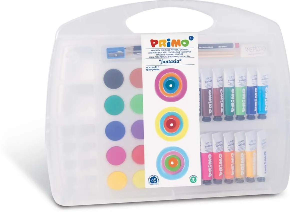 PRIMO - SET 14 TEMPERE E 15 ACQUERELLI: vendita online PRIMO - SET 14 TEMPERE E 15 ACQUERELLI in offerta