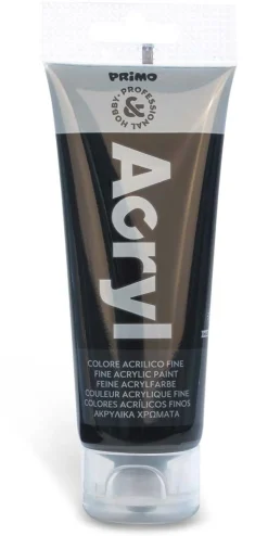 PRIMO - TUBO ACRILICO 75ML NERO: vendita online PRIMO - TUBO ACRILICO 75ML NERO in offerta