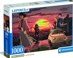 PUZZLE DI LUPIN III: PUZZLE CLEMENTONI DA 1000 PEZZI