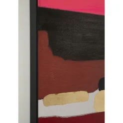 QUADRO INCORNICIATO ABSTRACT SHAPES ROSA 73X143CM: vendita online QUADRO INCORNICIATO ABSTRACT SHAPES ROSA 73X143CM in offerta