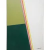 QUADRO INCORNICIATO ABSTRACT SHAPES KHAKI 73X103CM: vendita online QUADRO INCORNICIATO ABSTRACT SHAPES KHAKI 73X103CM in offerta