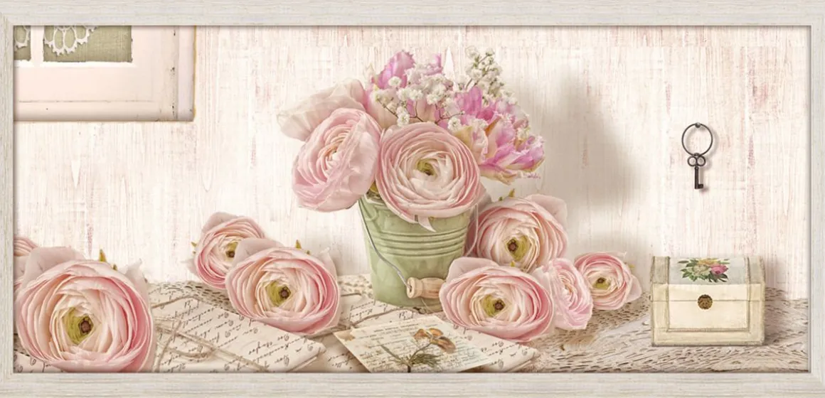 QUADRO ROMANTIC LYRICS CON CORNICE BOSTON BEIGE 57X28 CM : vendita online QUADRO ROMANTIC LYRICS CON CORNICE BOSTON BEIGE 57X28 CM in offerta