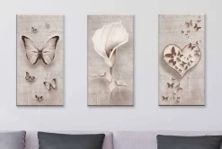 QUADRO SU TELA DAY SHABBY 38X75 CM ASSORTITO: vendita online QUADRO SU TELA DAY SHABBY 38X75 CM ASSORTITO in offerta