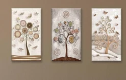 QUADRO SU TELA DAY TREE 38X75CM ASSORTITO: vendita online QUADRO SU TELA DAY TREE 38X75CM ASSORTITO in offerta