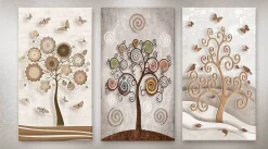 QUADRO SU TELA DAY TREE 38X75CM ASSORTITO: vendita online QUADRO SU TELA DAY TREE 38X75CM ASSORTITO in offerta