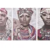 QUADRO TELA IN MDF AFRICANA 70X1.8X50CM ASSORTITO: vendita online QUADRO TELA IN MDF AFRICANA 70X1.8X50CM ASSORTITO in offerta