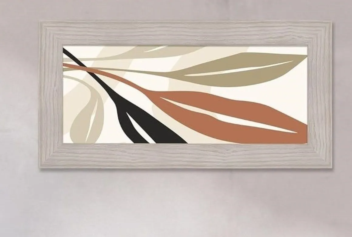 QUADRO TROPICAL ART CON CORNICE BOSTON BEIGE 57X28 CM : vendita online QUADRO TROPICAL ART CON CORNICE BOSTON BEIGE 57X28 CM in offerta