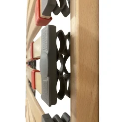 RETE MATRIMONIALE 160X190 IN LEGNO CON AMMORTIZZATORI IN SBS
