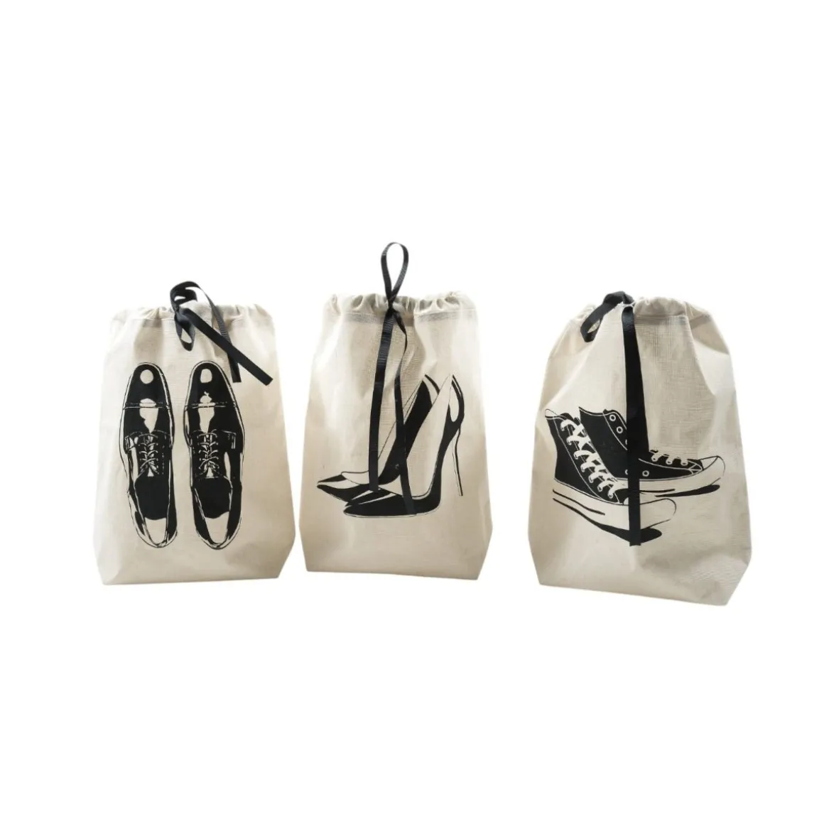 SACCHETTO PORTASCARPE ESSENTIALS IN TESSUTO 30X41CM ASSORTITO: vendita online SACCHETTO PORTASCARPE ESSENTIALS IN TESSUTO 30X41CM ASSORTITO in offerta