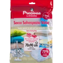 SACCHETTO SALVASPAZIO VALVE 70X90CM: vendita online SACCHETTO SALVASPAZIO VALVE 70X90CM in offerta