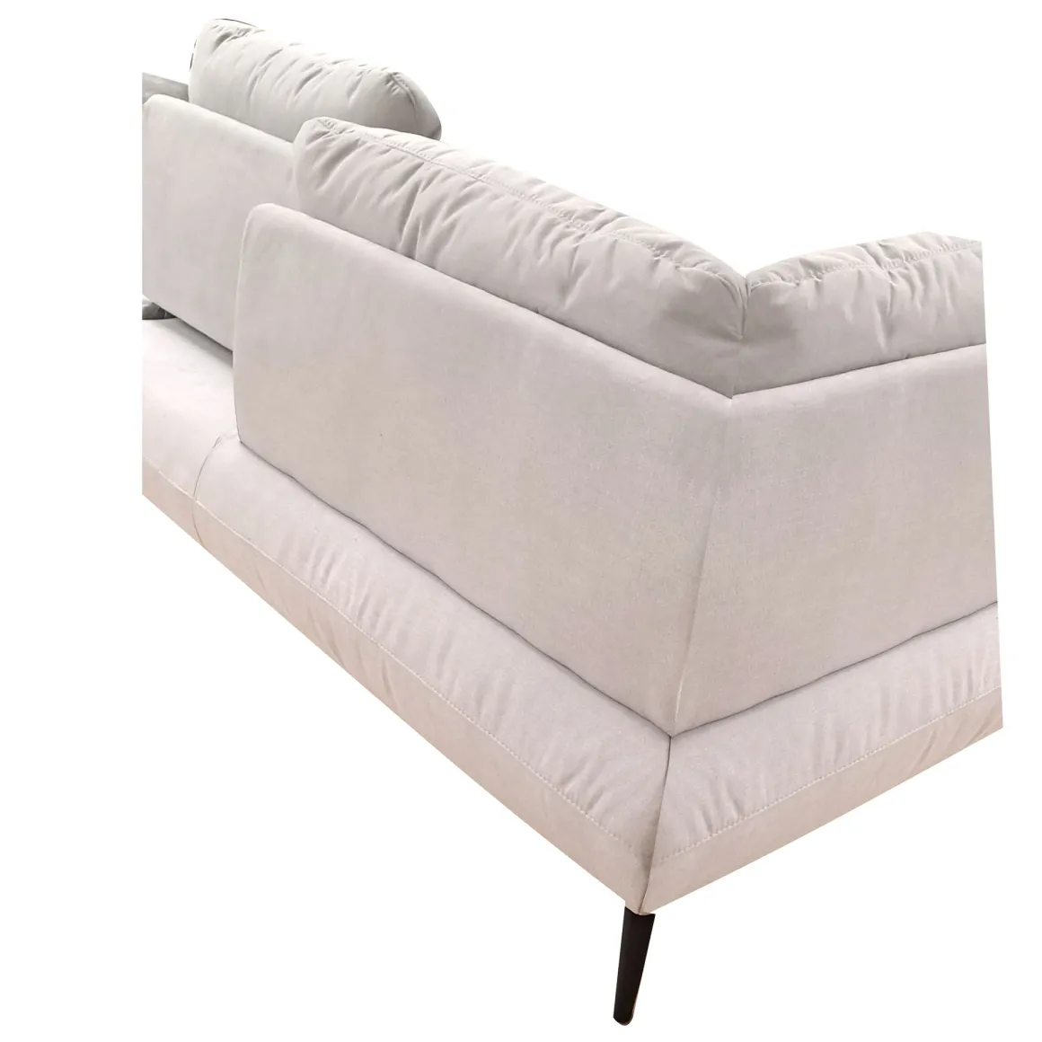 SALOTTO ANGOLARE DX CELESTE IN TESSUTO GRIGIO CHIARO: vendita online SALOTTO ANGOLARE DX CELESTE IN TESSUTO GRIGIO CHIARO in offerta