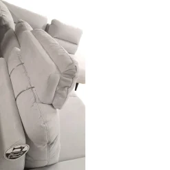 SALOTTO ANGOLARE DX CELESTE IN TESSUTO GRIGIO CHIARO: vendita online SALOTTO ANGOLARE DX CELESTE IN TESSUTO GRIGIO CHIARO in offerta