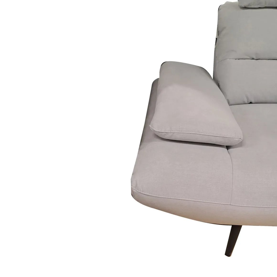 SALOTTO ANGOLARE SX CELESTE IN TESSUTO GRIGIO CHIARO: vendita online SALOTTO ANGOLARE SX CELESTE IN TESSUTO GRIGIO CHIARO in offerta