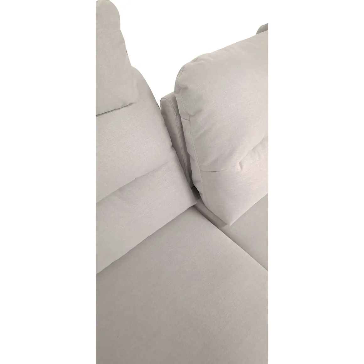 SALOTTO ANGOLARE SX CELESTE IN TESSUTO GRIGIO CHIARO: vendita online SALOTTO ANGOLARE SX CELESTE IN TESSUTO GRIGIO CHIARO in offerta