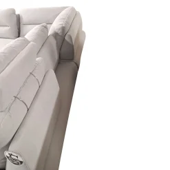 SALOTTO ANGOLARE SX CELESTE IN TESSUTO GRIGIO CHIARO: vendita online SALOTTO ANGOLARE SX CELESTE IN TESSUTO GRIGIO CHIARO in offerta