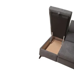 SALOTTO BILLY ANGOLO SX IN TESSUTO DARK GREY: vendita online SALOTTO BILLY ANGOLO SX IN TESSUTO DARK GREY in offerta